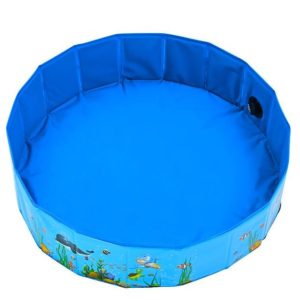 Large Portable Puncture Proof Plastic Dog Swimming Pool