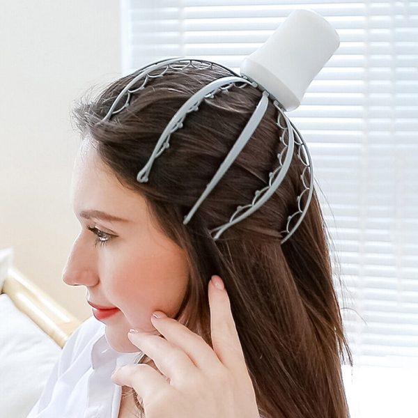 Compact Relaxing Electric Scalp Scratcher Simulator Massager Claw