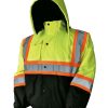 Premium Insulated High Visibility Rain Reflective Jacket