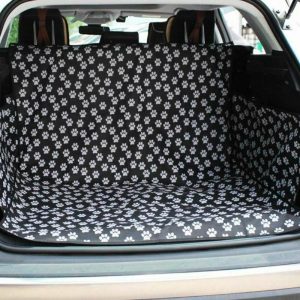 Paw Print Car Trunk Cover