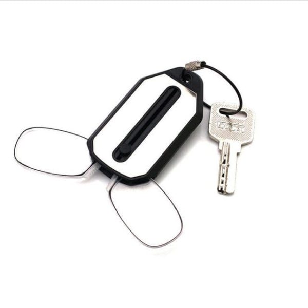 Portable Mini Keychain Unisex Reading Glasses