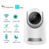 1080P Hd 2Mp Mini Wi-Fi Camera Indoor Security Auto-Tracking Motion Detection Baby Monitor (128Gb)