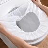 Disposable Toilet Seat Covers, Xl Flushable Toilet Seat Covers For Adults And Kids Potty Training, 100% Biodegradable - Travel Accessories For Public Restrooms, Airplane, Camping