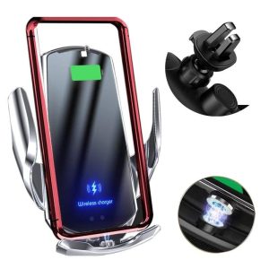 Fast Charging Wireless Car Charger & Holder For Smart Phones
