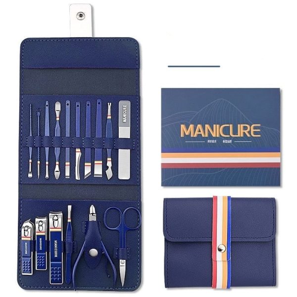 Stainless-Steel Manicure Pedicure Nail Care Set