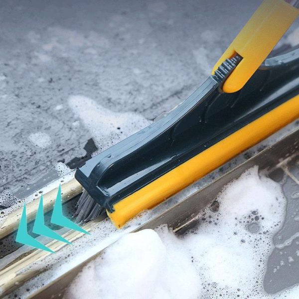 2-In-1 Adjustable Easy Cleaning Wiper And Brush