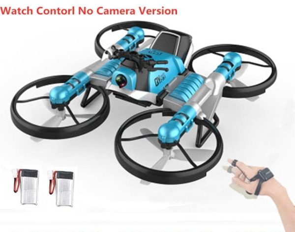 2-In-1 Quadcopter Uav Aircraft Motorcycle 2.4Ghz 4-Axis Gyro Rc Drone