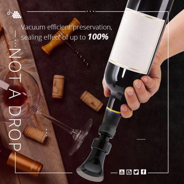 2-In-1 Wine Bottle Stopper And Decanter