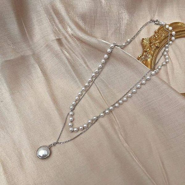 Fashion Beaded Pearl Necklace