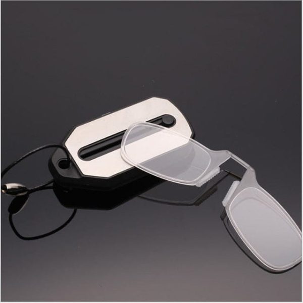 Portable Mini Keychain Unisex Reading Glasses