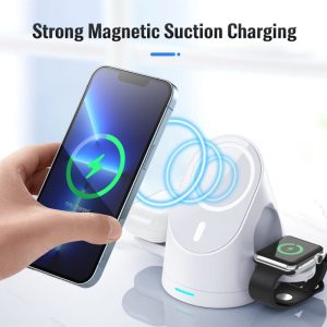 3-In-1 Magnetic Wireless Charger