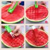 3-In-1 Stainless-Steel Watermelon Slicer Cutter Melon Baller Scoop Tool
