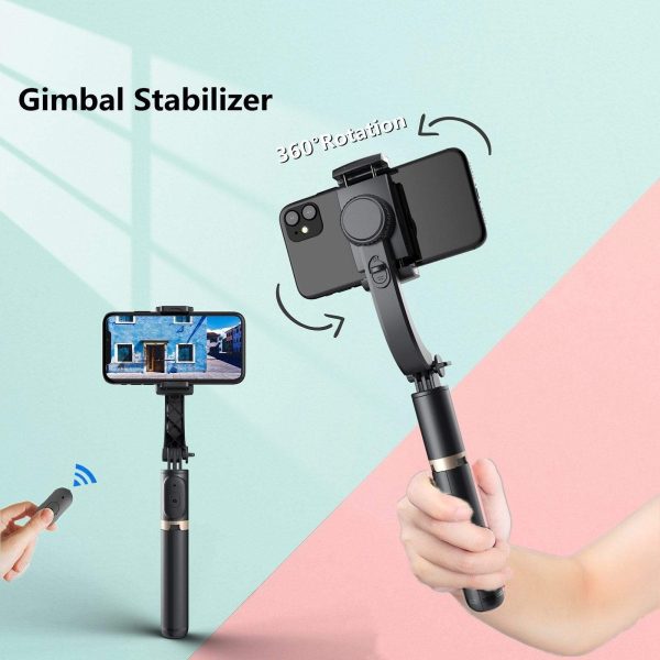 Professional Smart Handheld Gimbal Stabilizer With Remote
