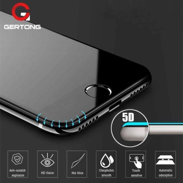 5D Curved Edge Full Cover Screen Protector For Iphone