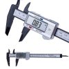Electronic Digital Vernier Micrometer Caliper Measuring Tool Stainless Steel Large Lcd Screen 0-6 Inch/150Mm