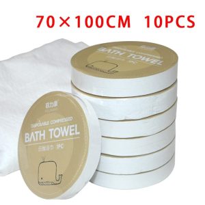 Compressed Microfiber Disposable Soft Bath & Face Towel