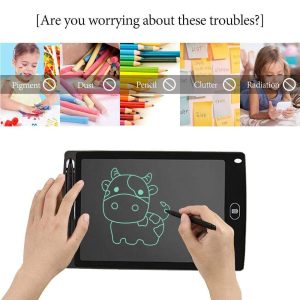 Kids Multi-Color Lcd Writing Drawing Tablet/Board With Stylus