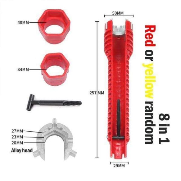 8-In-1 Faucet Socket Wrench