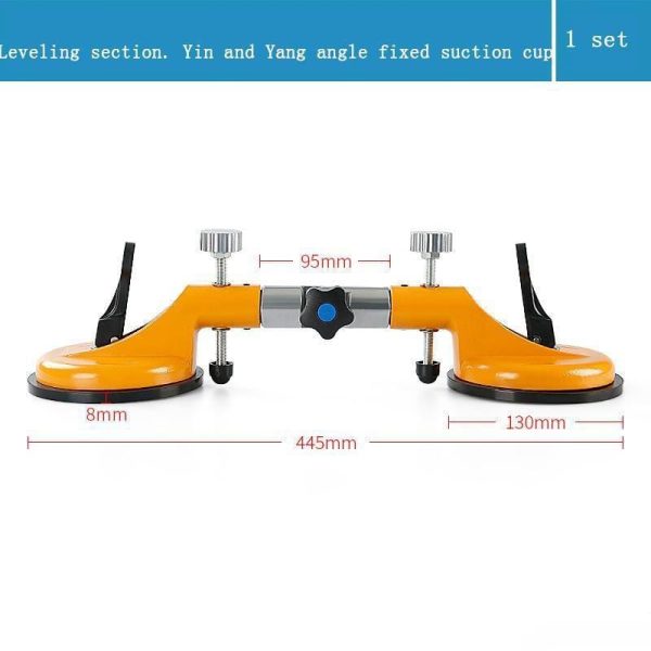 Adjustable Seamless Seam Setter With Suction Cups For Joining And Leveling Granite, Stone, Marble, Slab, Glass, Tile