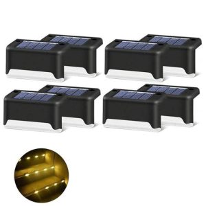 Outdoor Solar Step And Fence Lights
