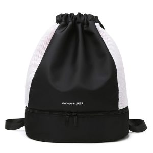 Large Capacity Oxford Sports Backpack With Dry-Wet Separation
