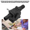Mini Electric Drill Pump, Portable Home Garden Outdoor Hand Drill Powered Water Pump