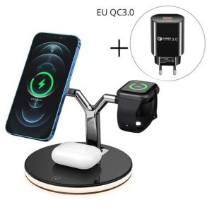 3-In-1 Magnetic Wireless Fast Charging Station