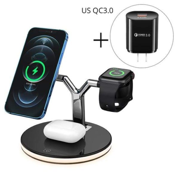 3-In-1 Magnetic Wireless Fast Charging Station