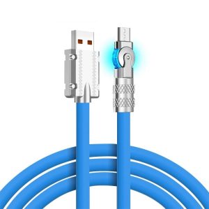 180° Rotatable 120W Super-Fast Charging Data Cable