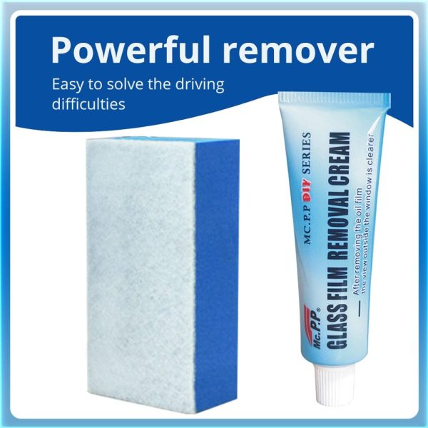 Car Window Oil Film Cleaner And Glass Polisher