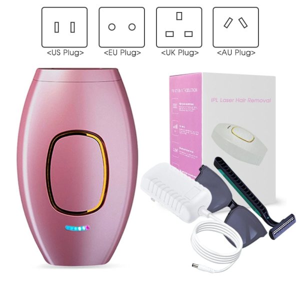 Laser Hair Removal Device, At-Home Permanent Hair Removal For Women And Men Laser Epilator