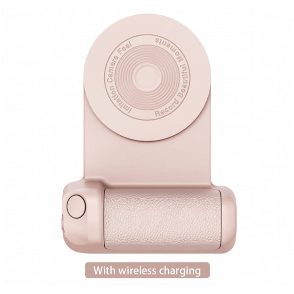 Wireless Charger Magnetic Camera Handle With Smart Bluetooth And Image Stabilization Technology (Works On All Mobile Phones)