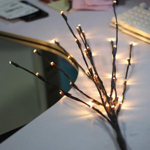 20 Bulbs Led Willow Branch Lights