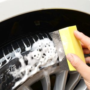 U-Shaped Multi-Purpose Car Tire Waxing Polishing Sponge (15 Pieces)
