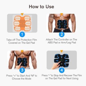 Core Flex Ems Abdominal Muscle Stimulator