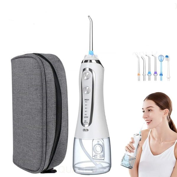 Cordless Advanced Water Flosser For Teeth, Gums, Braces, Portable Dental Care, Usb Rechargeable, Waterproof