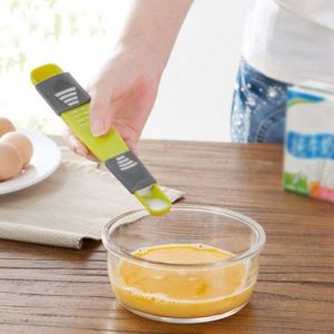 Double End 8-Level Adjustable Measuring Spoon With Scale