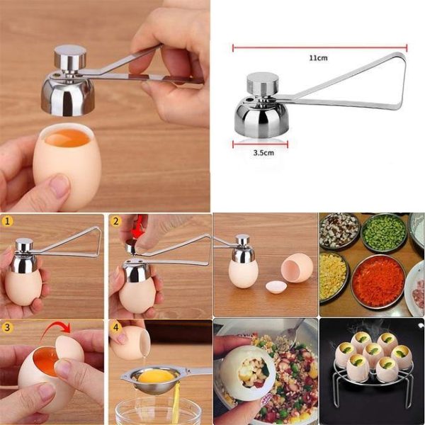 Stainless Steel 5 Style Fried Egg Pancake Mold Gadget Rings