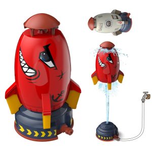 Super Rocket Launcher Outdoor Water Toy Sprinkler For Kids