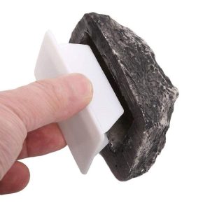 Hide-A-Spare-Key Rock - Looks & Feels Like Real Stone - Safe For Outdoor Garden Or Yard