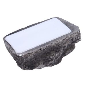 Hide-A-Spare-Key Rock - Looks & Feels Like Real Stone - Safe For Outdoor Garden Or Yard