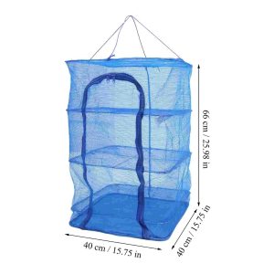 Flexi Mesh Outdoor Drying Net Multi-Tiered Fishnet Hang 'N' Dry System