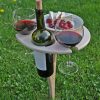 Foldable Portable Outdoor Wine Table