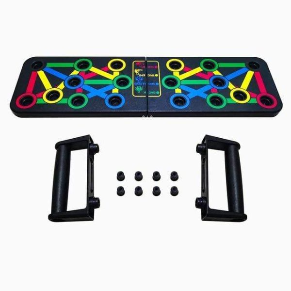 Foldable Push Up Board 9-In-1 Workout Stand