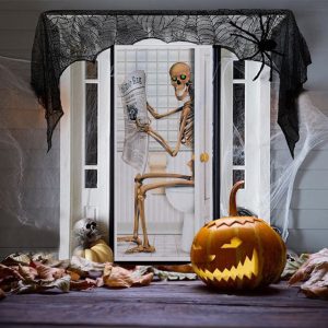 Halloween Decoration For Door Window And Table Top Cover