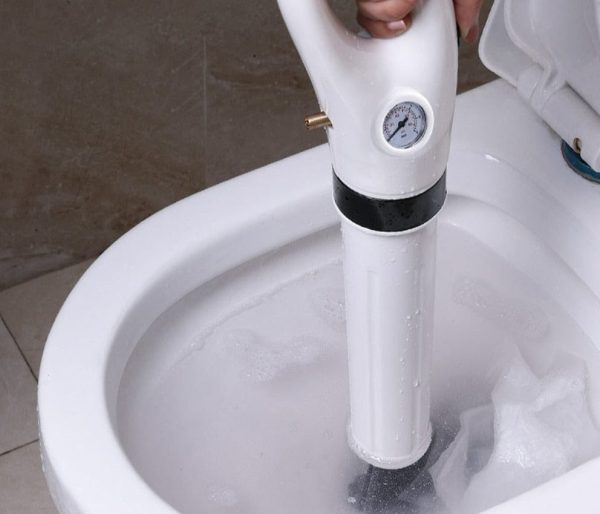 High-Pressure Toilet Plunger, Sink Clog Remover, Drain Cleaner