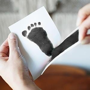 Baby Handprint And Footprint Memory Kit