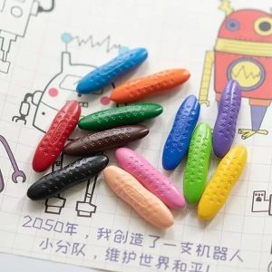 Peanut Crayons For Kids, Washable Non-Toxic Watercolor Sticks