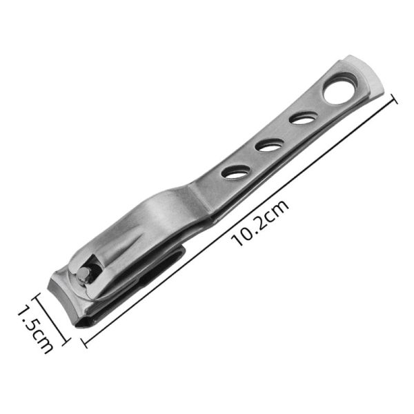 Effortless Nail Clippers 360° Rotating Head Stainless-Steel Nail Trimmer For Fingernails & Toenails
