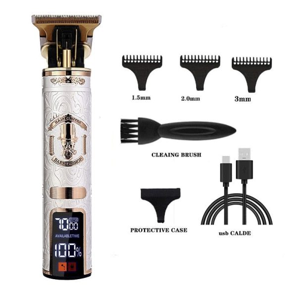 Professional Hair Clipper Cordless Hair Trimmer